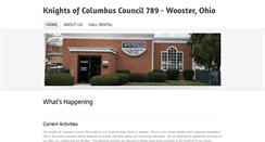 Desktop Screenshot of kofcwooster.com